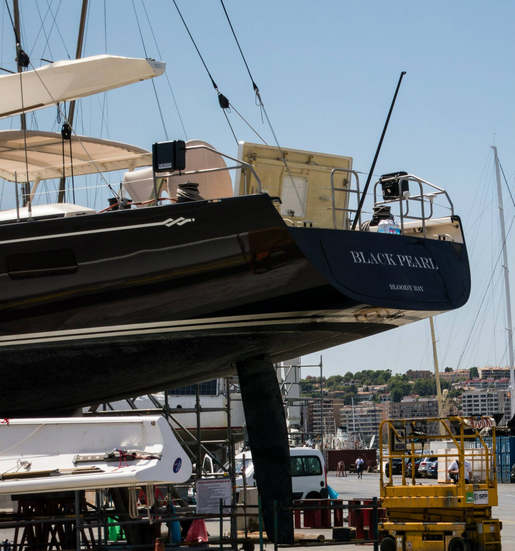 Jack Sparrows Black Pearl im Hafen von Palma