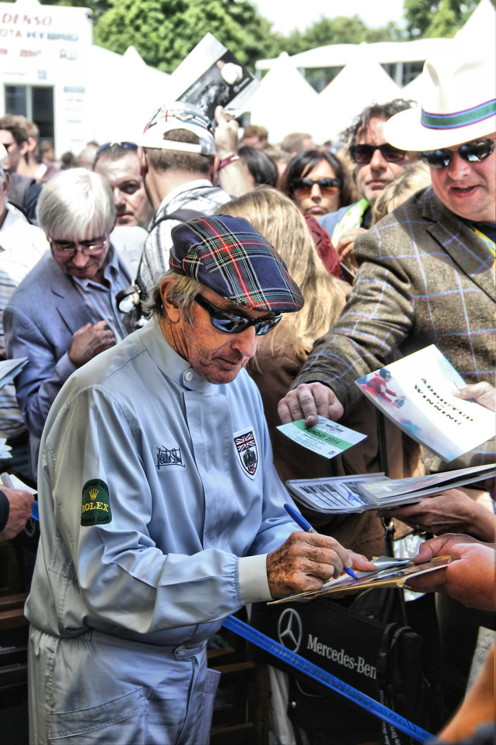 Jackie Stewart at Goodwood FoS 2014