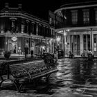 Jackson  Square at night