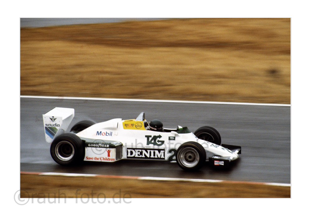 Jacques Laffite 1984 Hockenheim