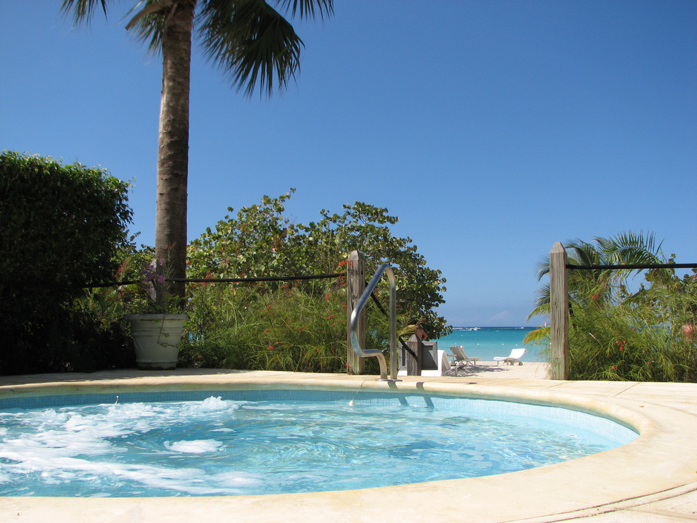 Jacuzzi am Bloody Bay