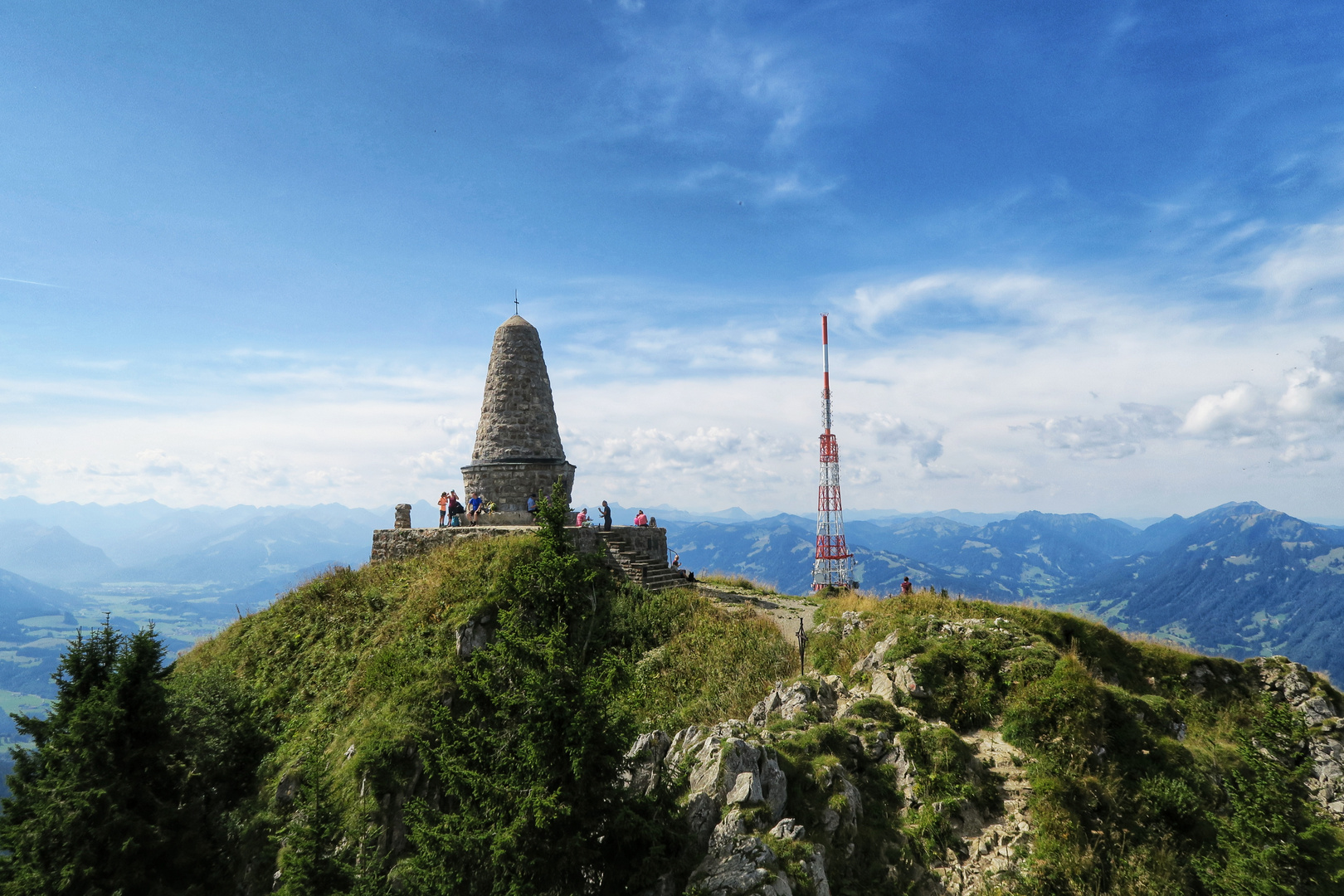 Jägerdenkmal auf dem Grünten