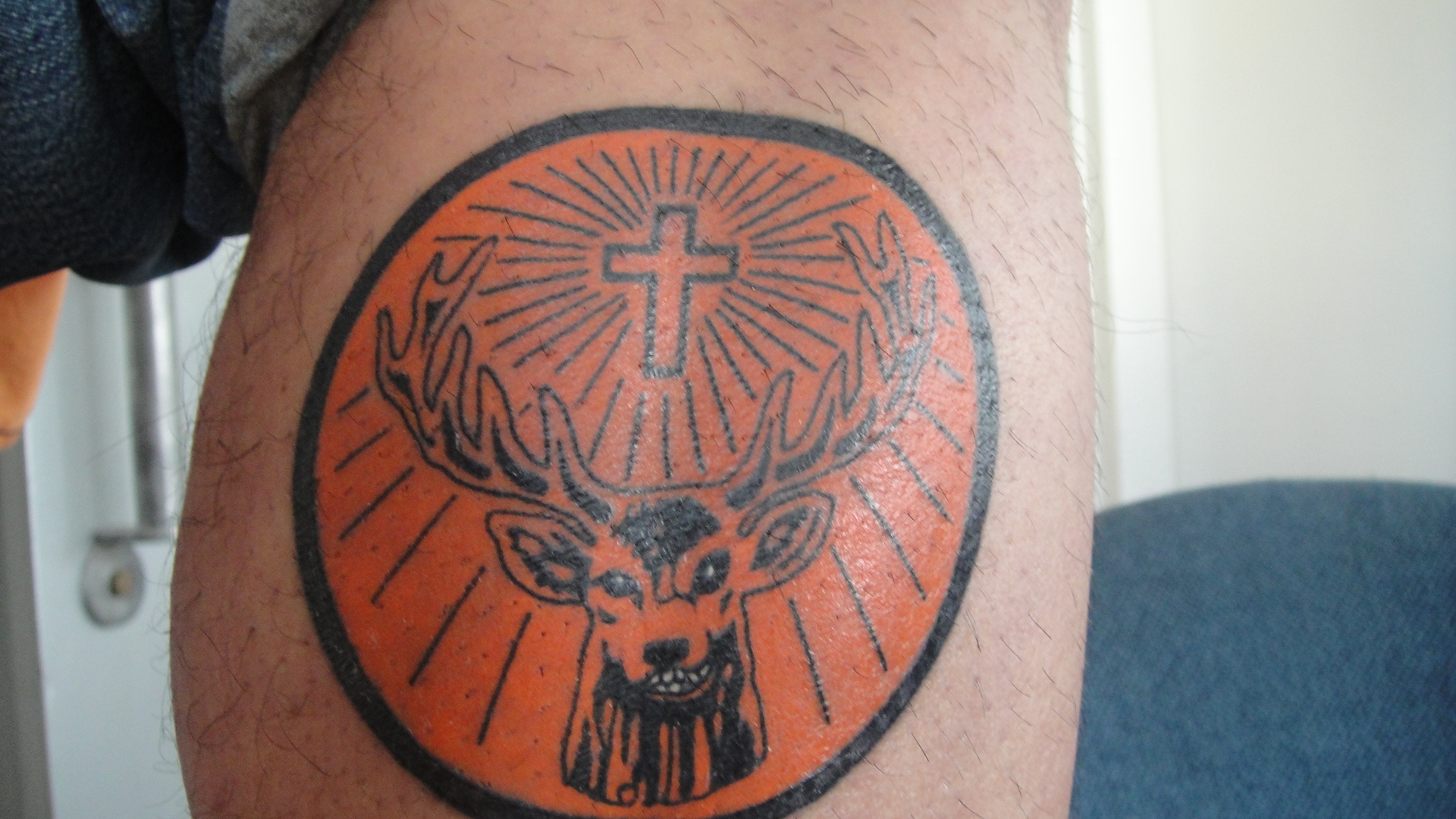 Jägermeister Tattoo Foto &amp; Bild werbe und produkt fotografie