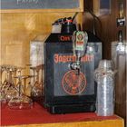 Jägermeister Zapfanlage - gesehen in einer Bar in Valdez, Alaska