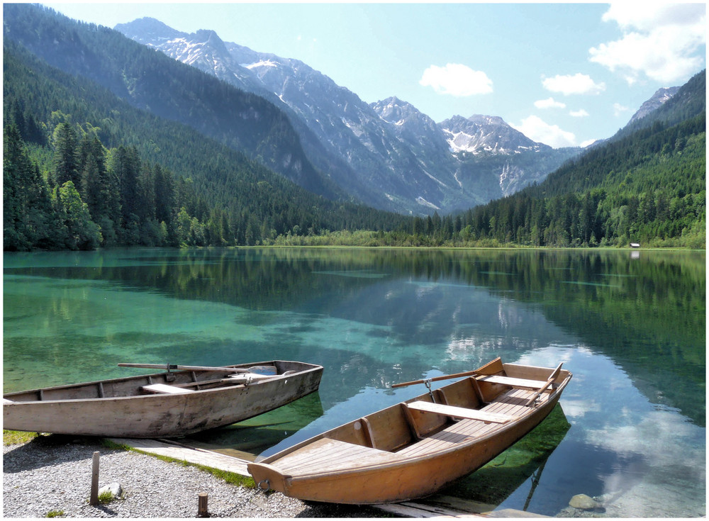 Jägersee bei Wagrain im Salzburger Land