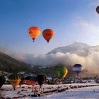 Jährlicher Ballonstart in St. Gilgen am Wolfgangsee