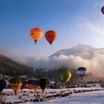 Jährlicher Ballonstart in St. Gilgen am Wolfgangsee