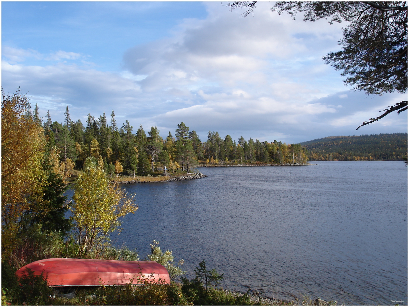 Jämtland im Herbst