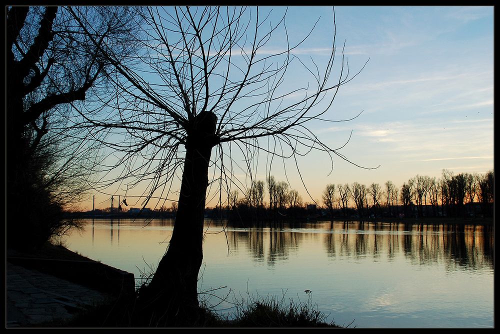 Jänner - Abendstimmung