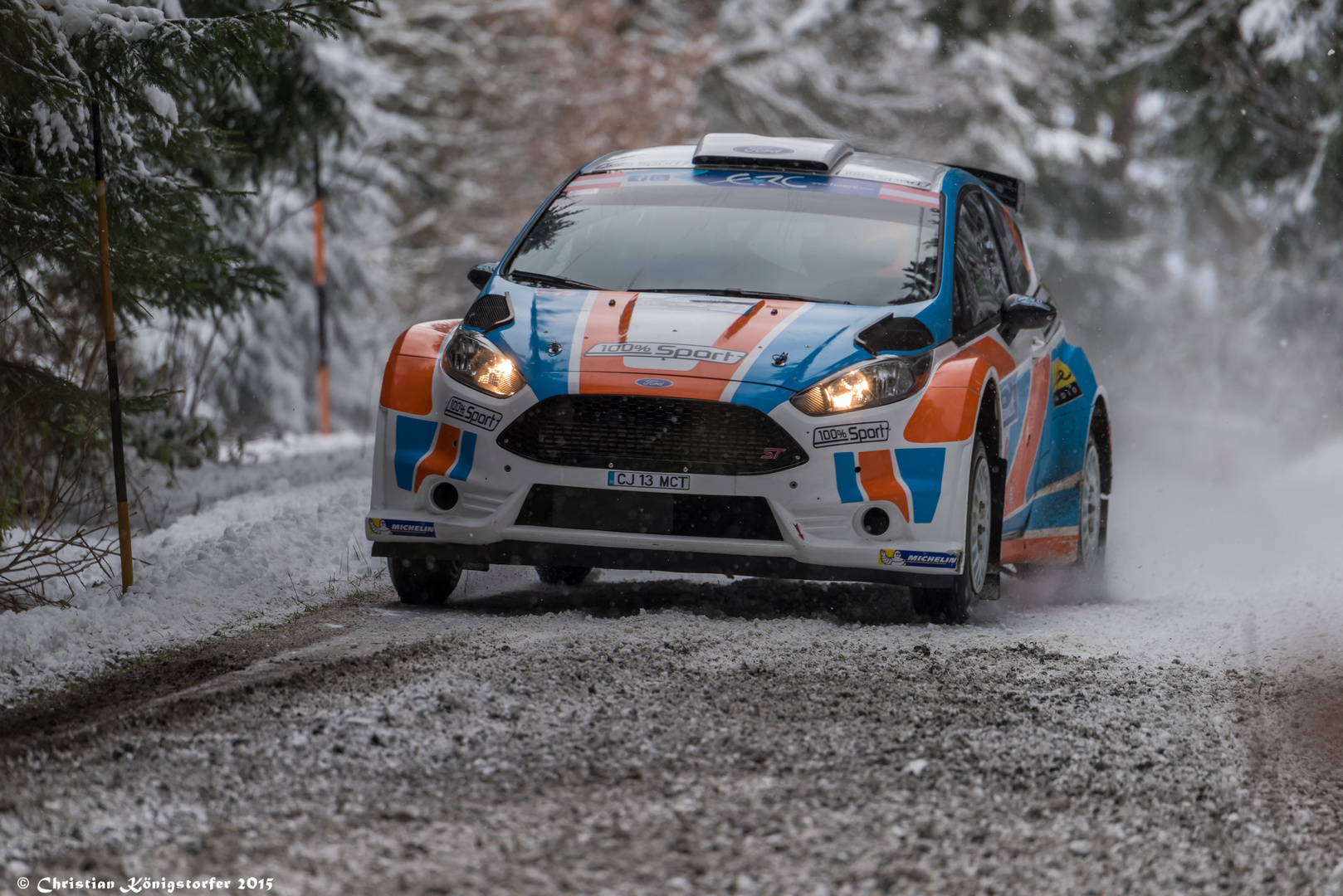 Jännerrallye 2015 - "Shake Down" - Trölsberg - J. M. Raoux - Ford Fiesta R5