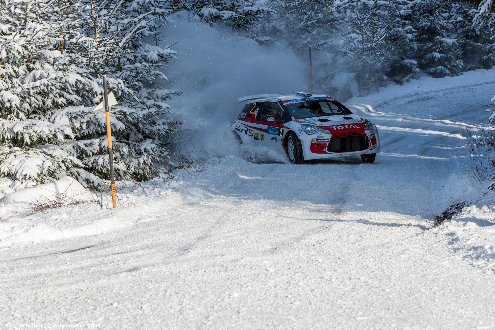 Jännerrallye 2015 - "Shake Down" - Trölsberg - S. Lefebvre - Citroen DS3 R5