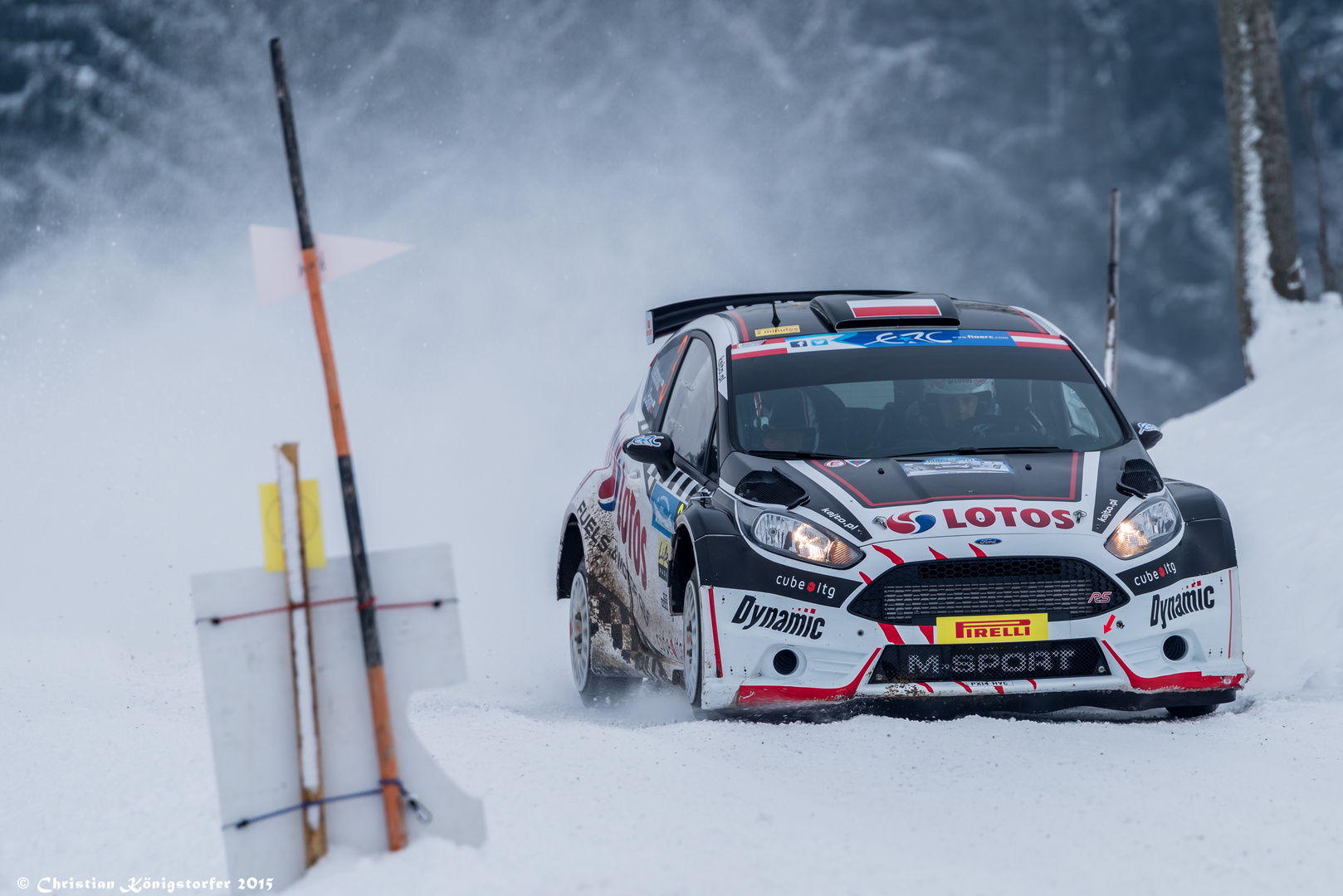 Jännerrallye 2015 - SP/SS/11/14 Gutau AZ25 - K. Kajetanowicz - Ford Fiesta R5