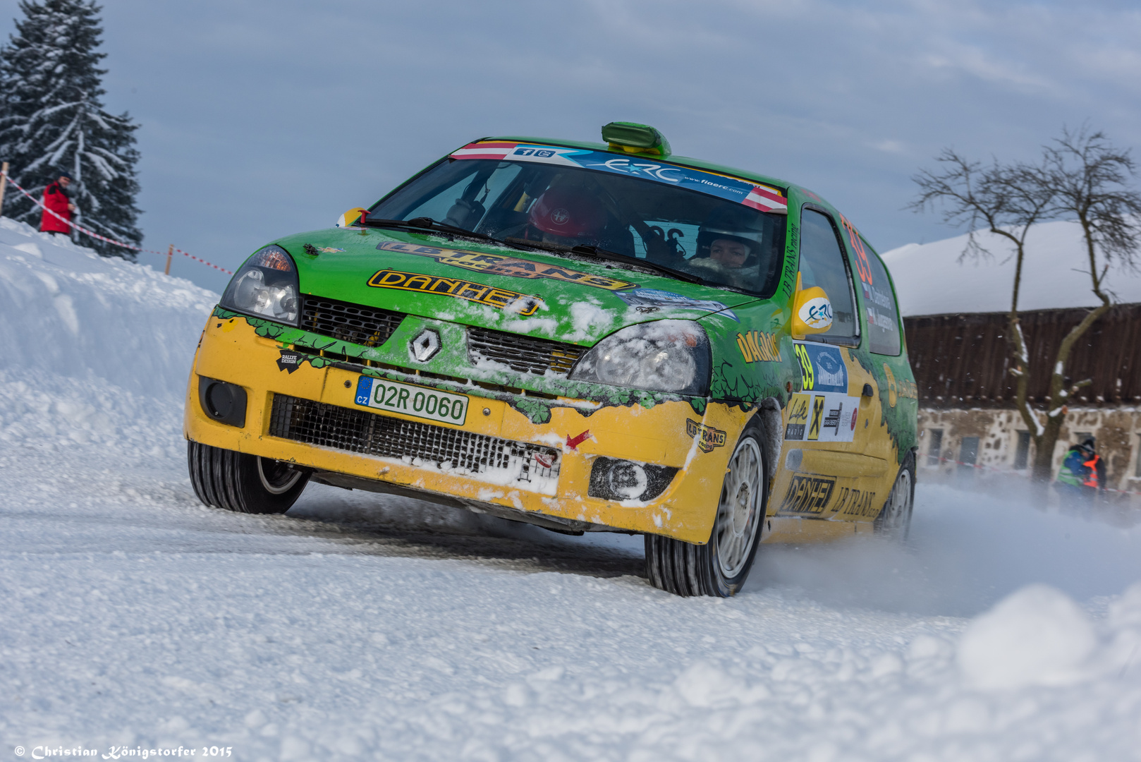 Jännerrallye 2015 - SP/SS/12/15 Unterweißenbach AZ29 - M. Danhelova - Renault Clio Sport