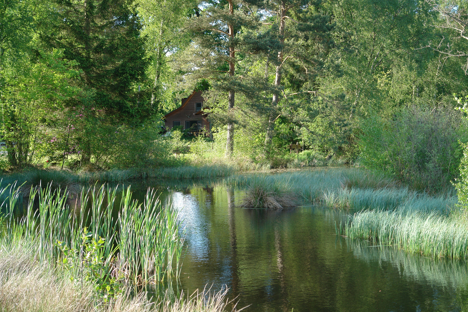 Jagdhaus am See