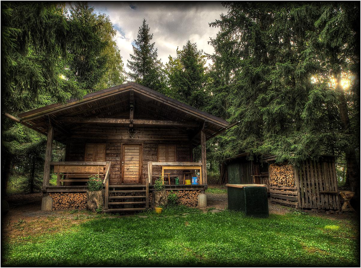 Jagdhütte zu Weischlitz Foto & Bild bearbeitungs techniken, hdri