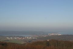 Jagdschloß Granitz auf Rügen in Richtung Binz und Prora