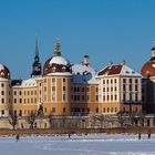 Jagdschloss im Winter