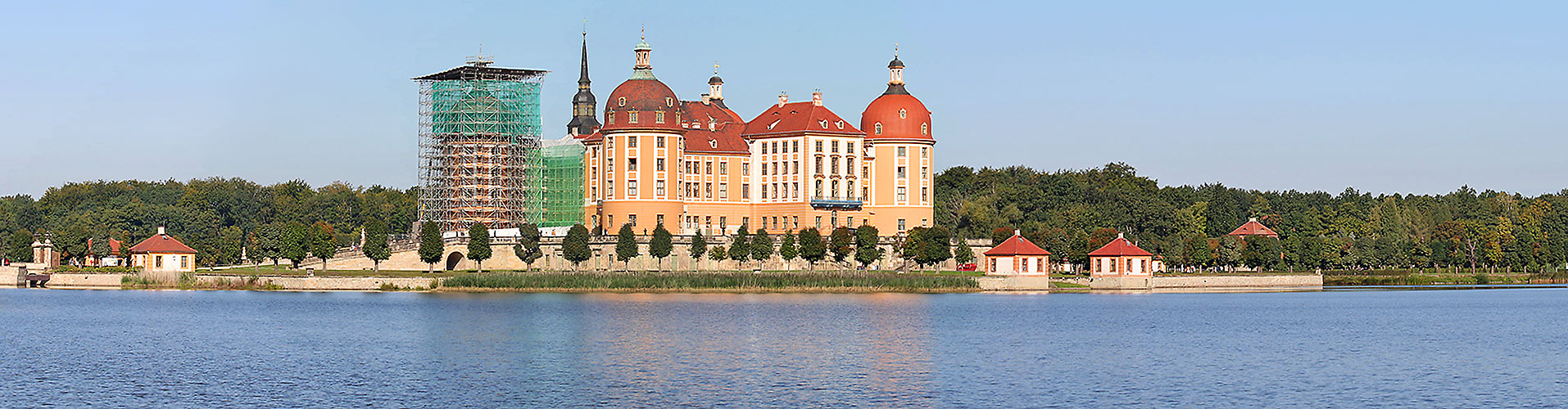 Jagdschloß Moritzburg wird rekonstruiert