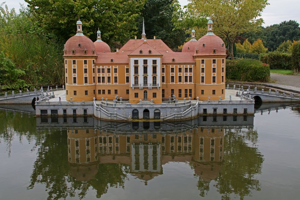 Jagdschloß Moritzburg zum Spiegeltag