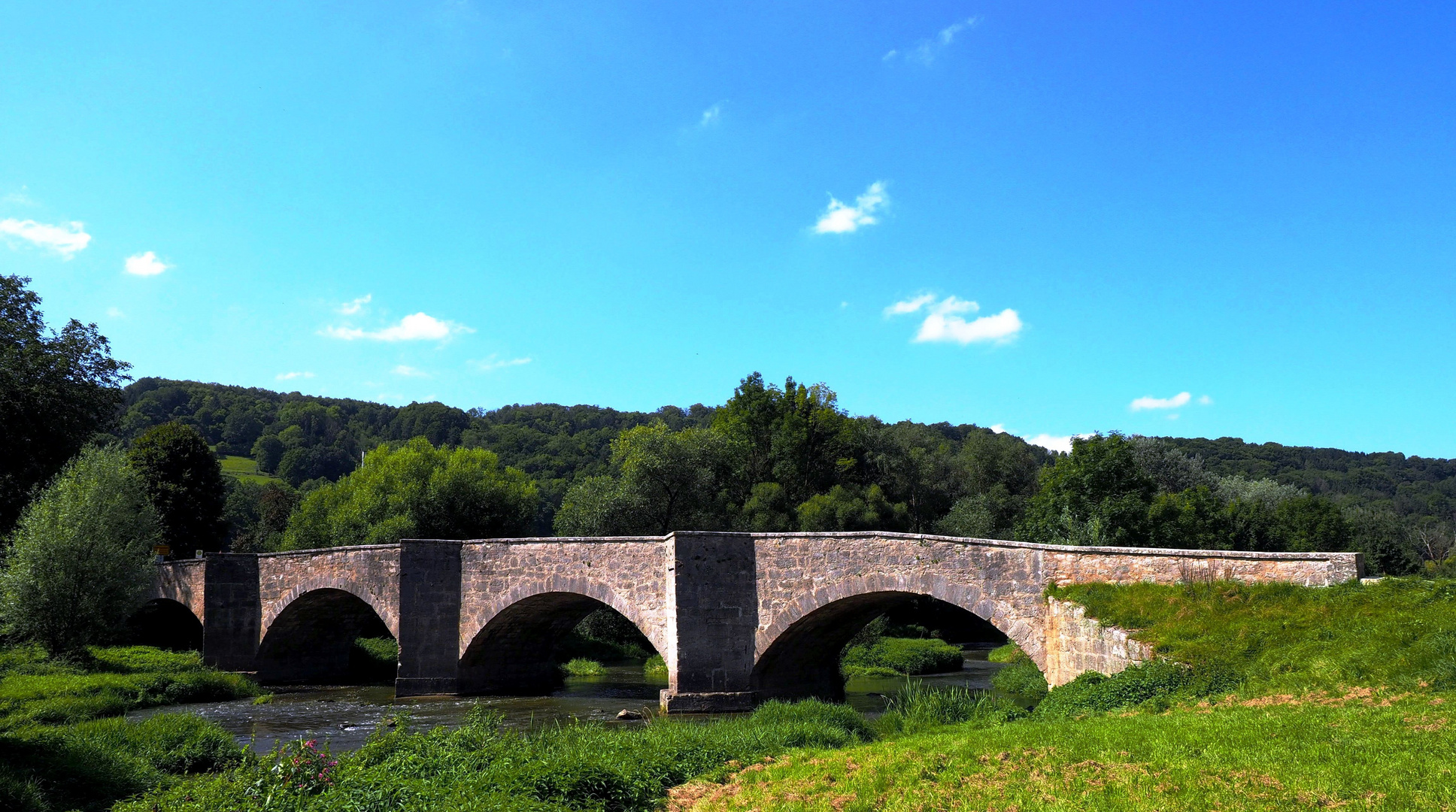 Jagstbrücke bei Oberregenbach