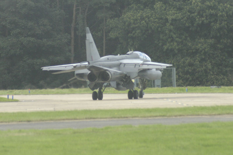 Jaguar at R.A.F coltishall