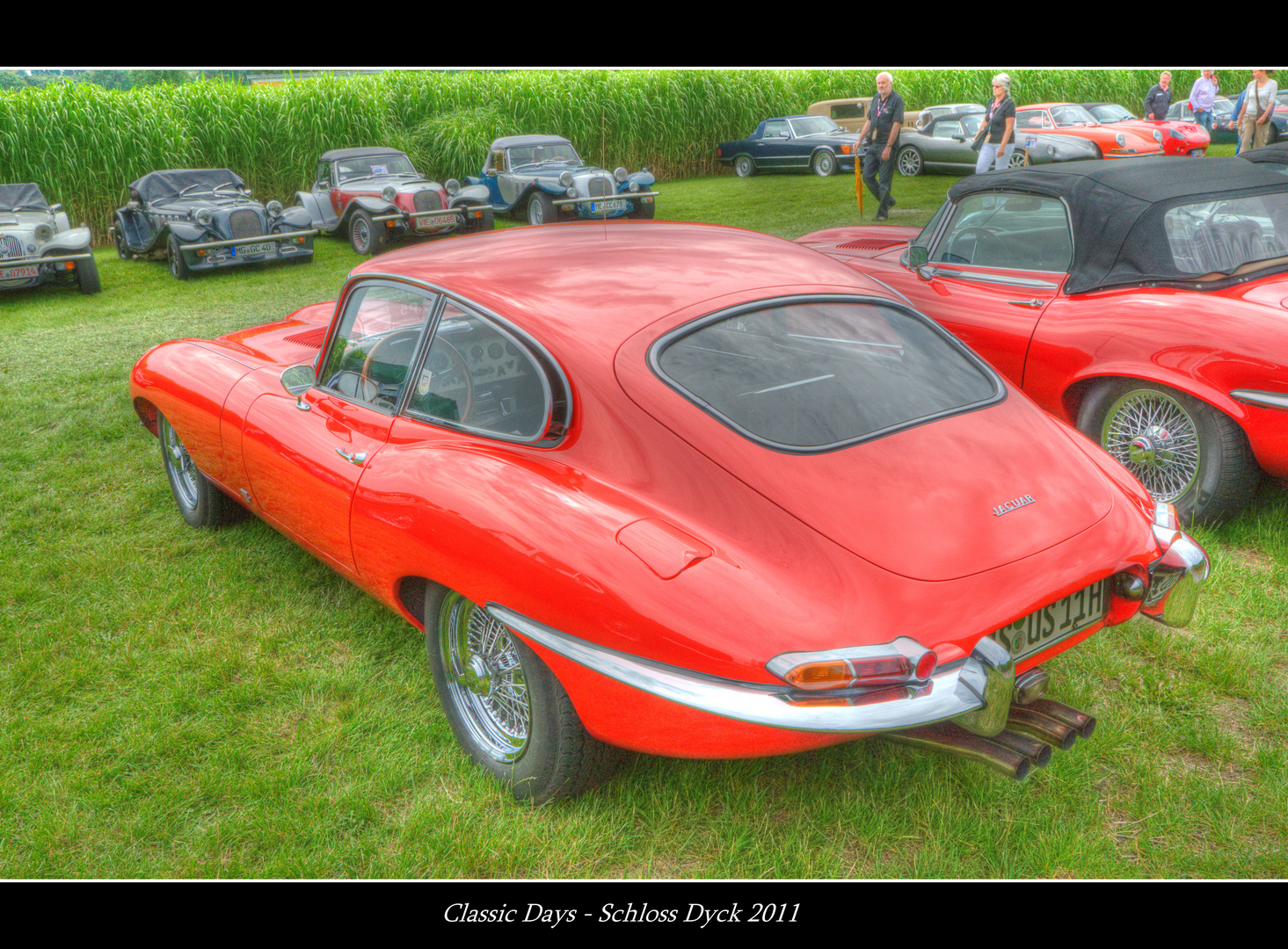 Jaguar E-Type bei den Classic Days