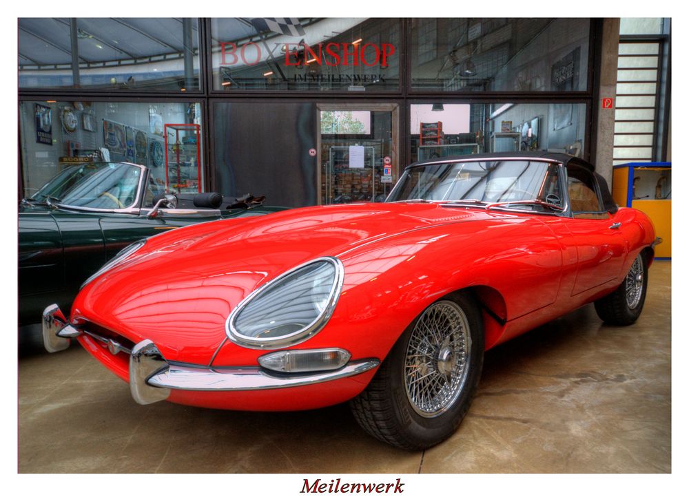 Jaguar E - Type im Meilenwerk