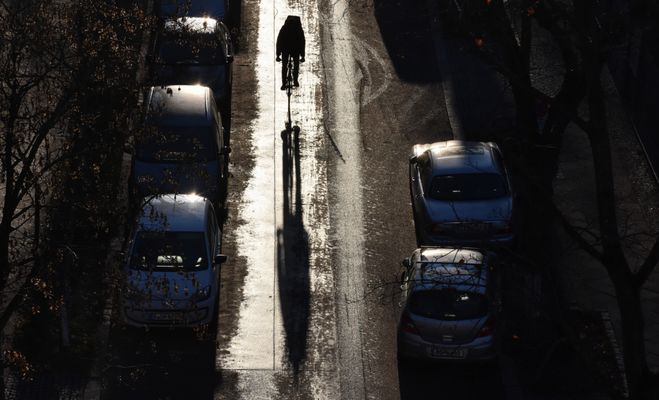 Jaguar im Winterlicht