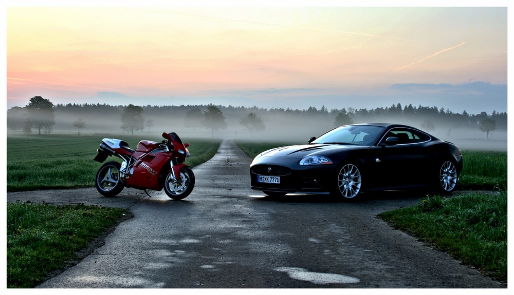 Jaguar meets Ducati