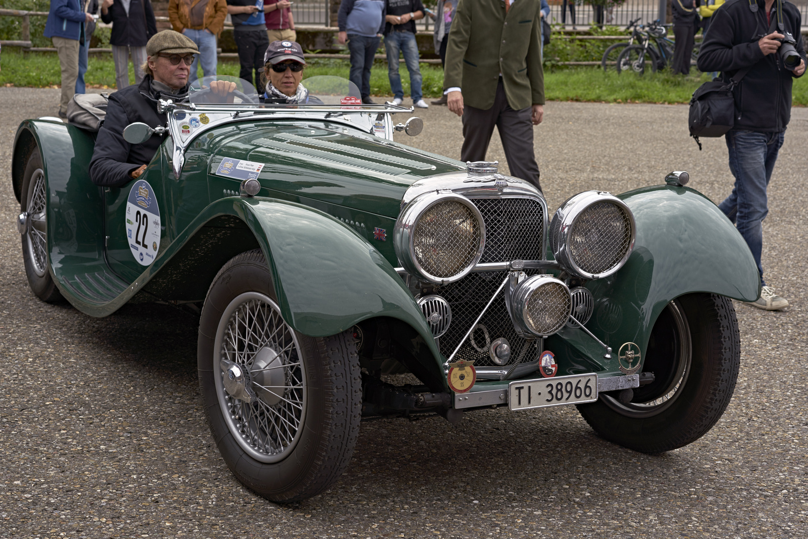 Jaguar SS 100 mit Peter