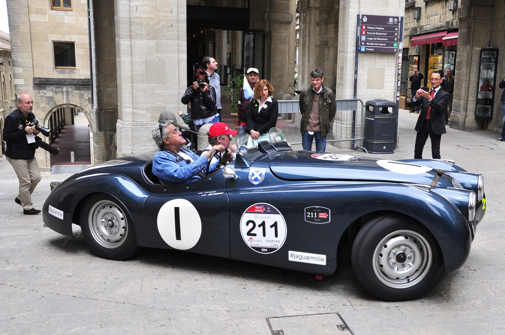 Jaguar XK 120 Sports Ecurie Ecosse Oldtimer