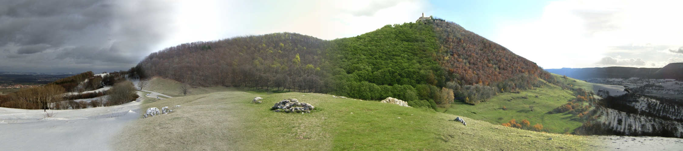 Jahreslauf an der Teck