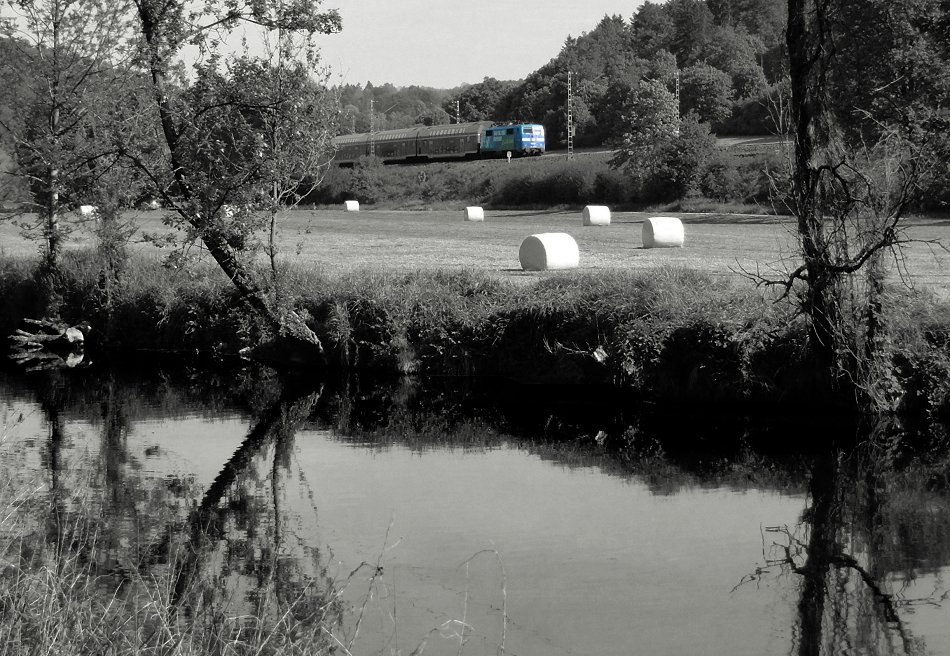 Jahresrückblick 2012 XIII - Blau ist die Ruhe am Fluss