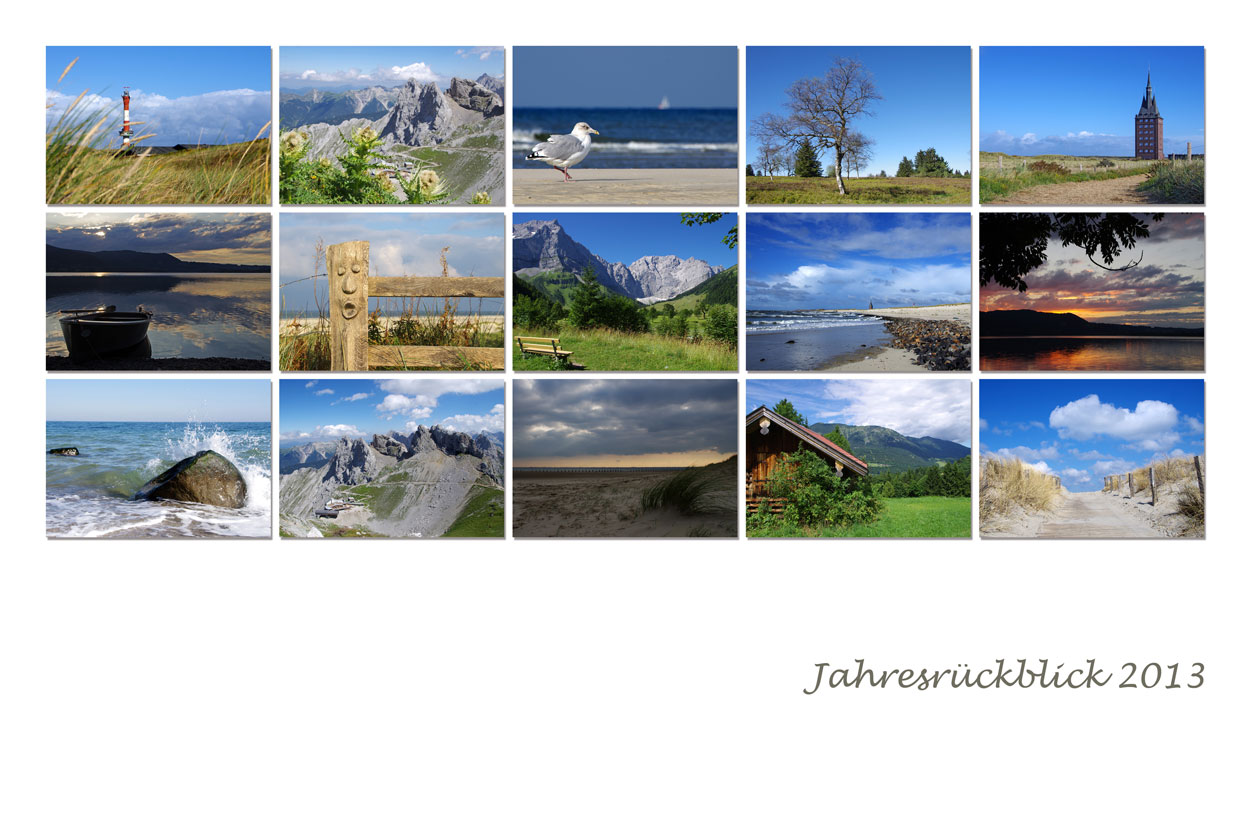 Jahresrückblick 2013