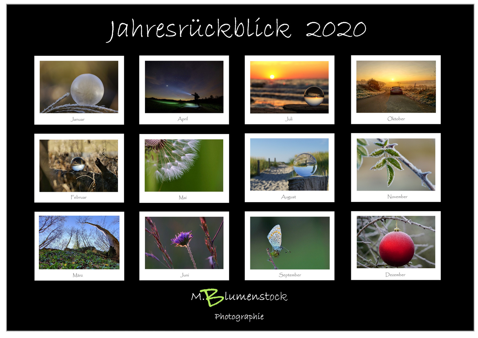 Jahresrückblick 2020