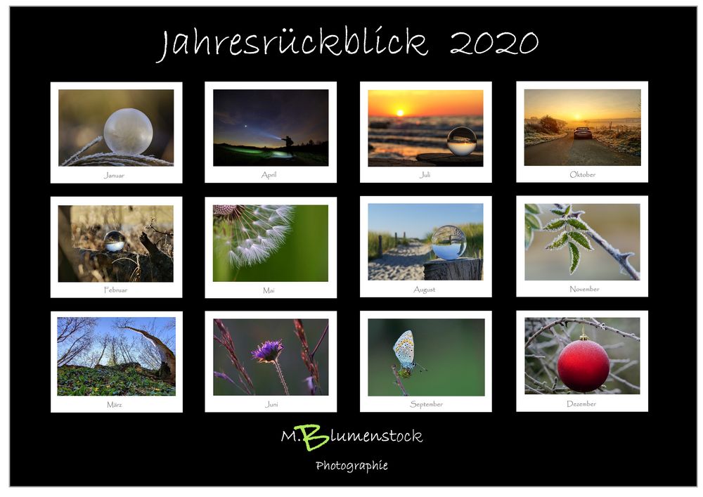 Jahresrückblick 2020