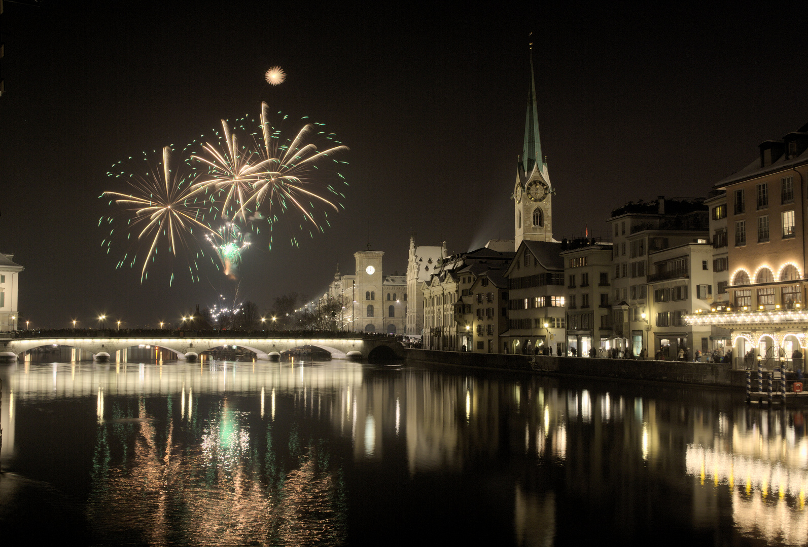 Jahresübergang in Zürich