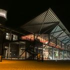 Jahrhunderthalle Bochum bei Nacht