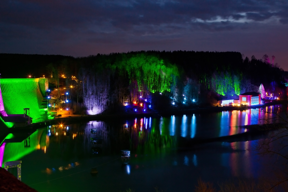 Jahrhundertleuchten Möhnesee 2013 - I