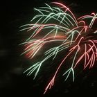 Jahrmarktsfeuerwerk über Bad Kreuznach