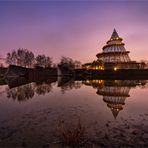 Jahrtausendturm im Elbauenpark Magdeburg