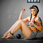 ...jail house blues pin up...