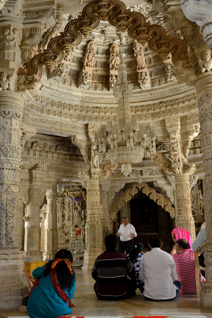 Jain-Tempel 5, Innenraum