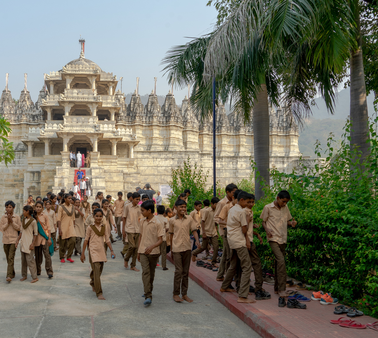 Jain-Tempel in Ranakpur, Indien 