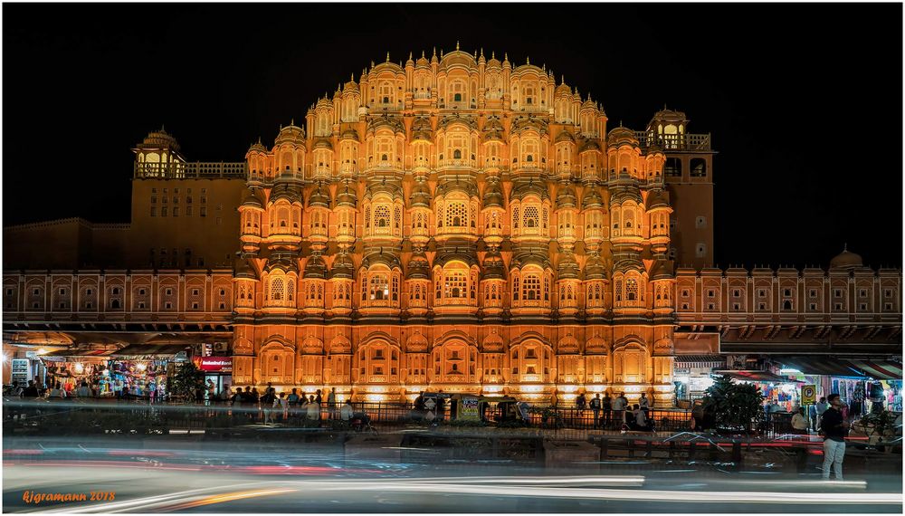 jaipur: hawa mahal............