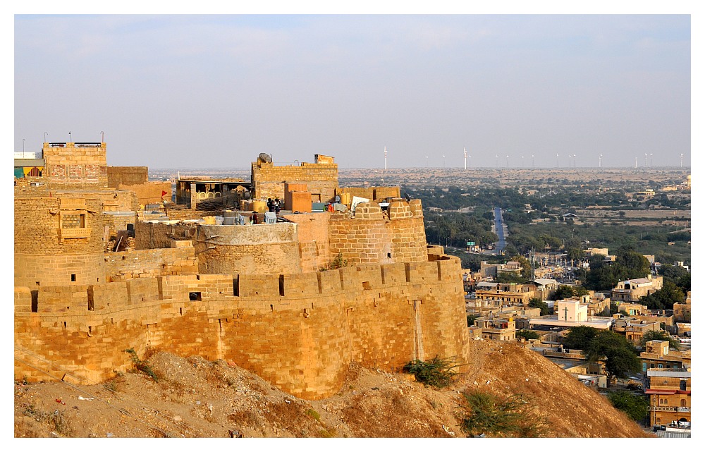 Jaisalmer - Festung über der Wüstenebene