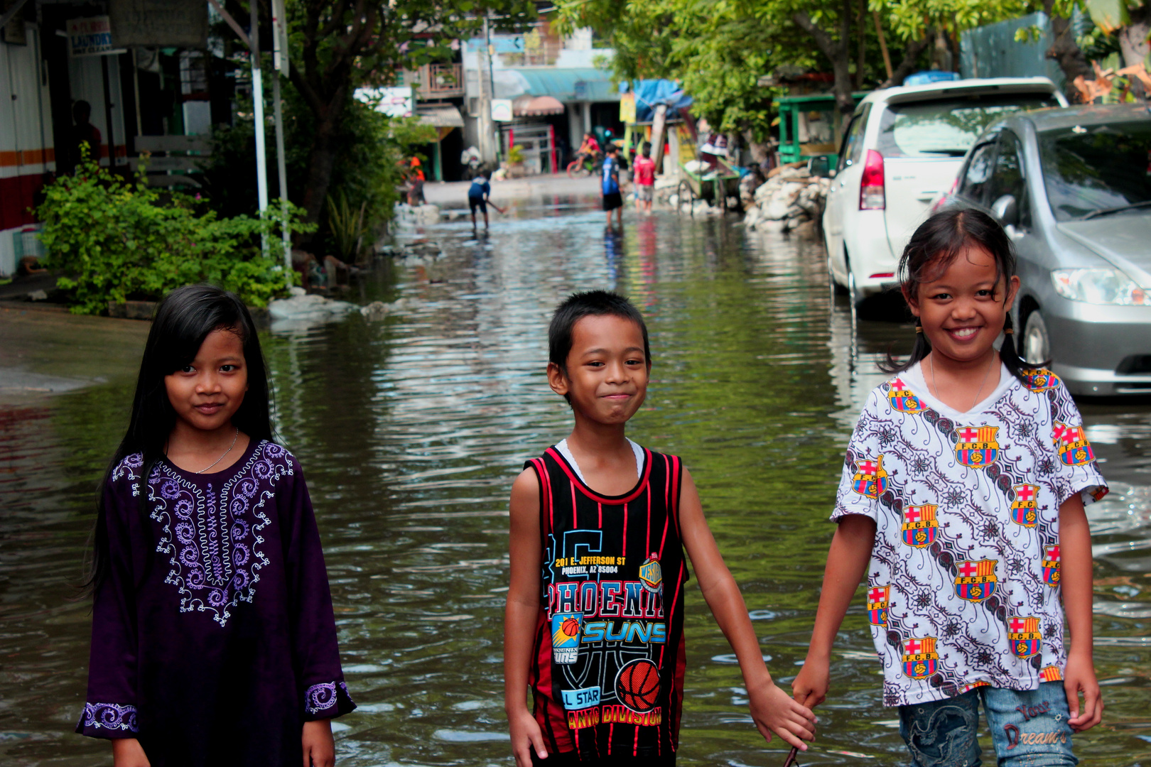 Jakarta - Ancol under Rob Flood