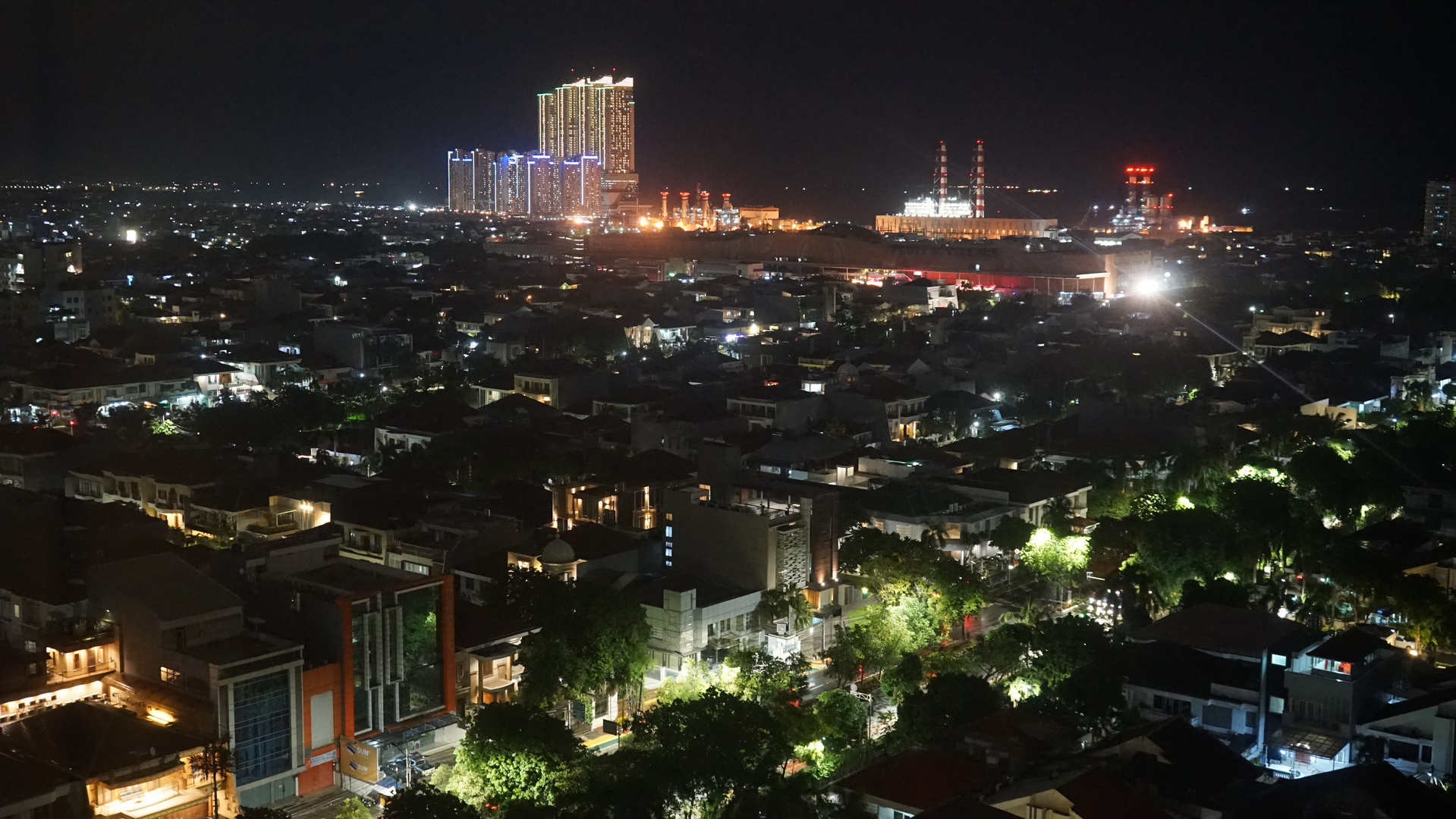 Jakarta bei Nacht