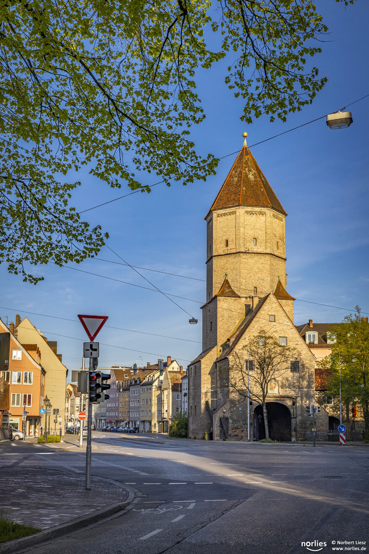 Jakober Tor im Morgenlicht