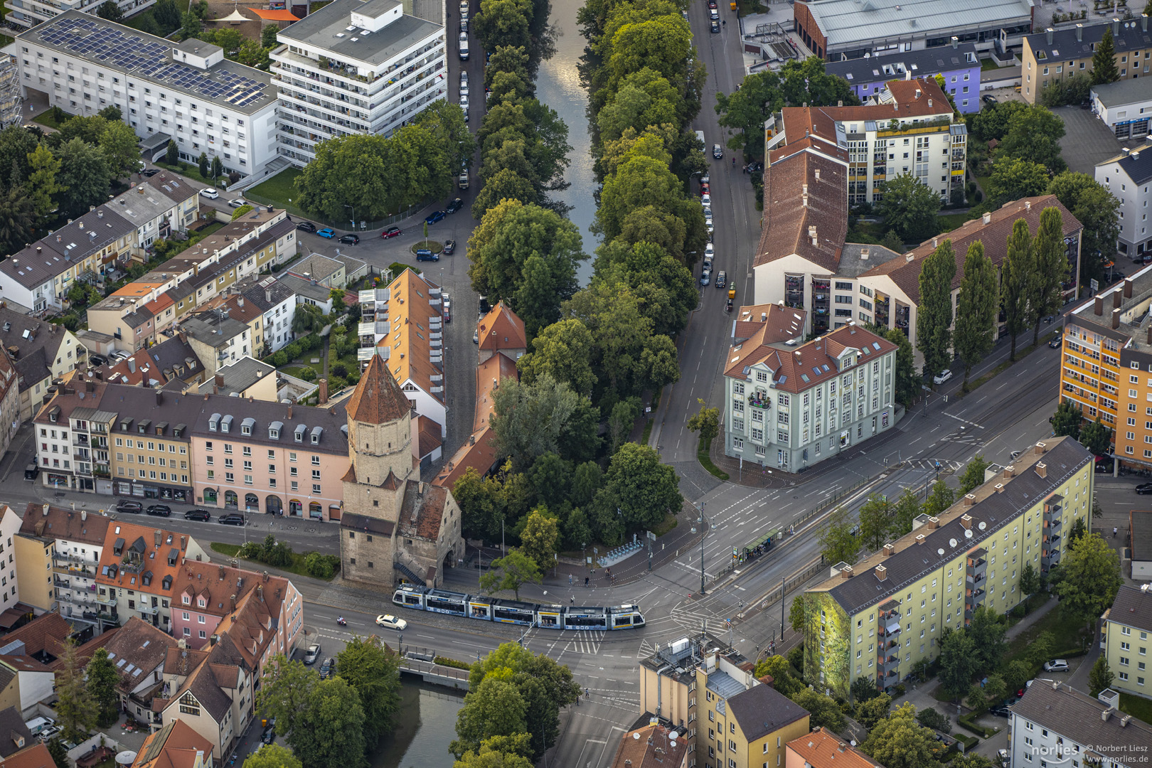 Jakobertor aus der Luft